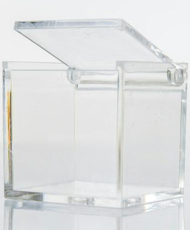 Scatolina In Plexiglass Trasparente Quadrata 6x6x6 – Emozionarsi